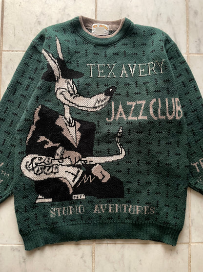 TEX AVERY JAZZ CLUB KNIT JUMPER - LARGE