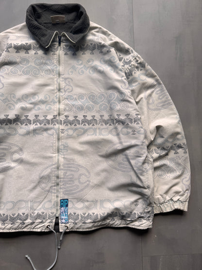 VINTAGE RIPCURL WHITE JACKET - XXL