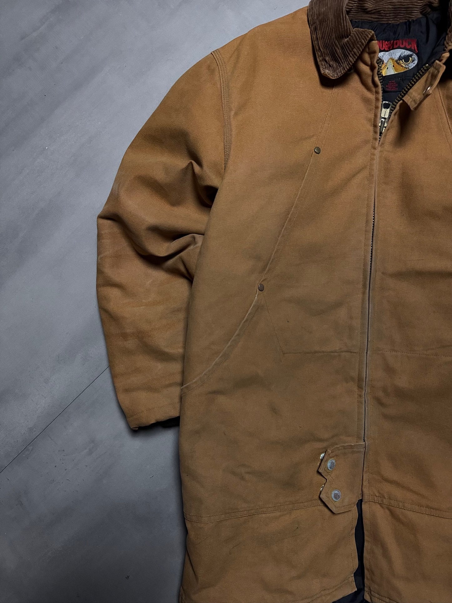 TOUGH DUCK TAN WORK JACKET - MEDIUM