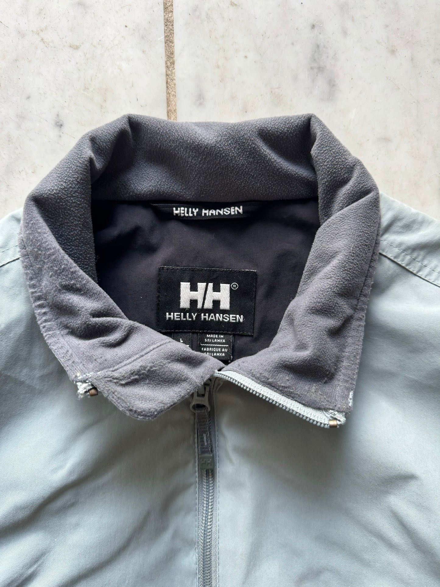 HELLY HANSEN LIGHTBLUE LIGHTWEIGHT JACKET - XLARGE