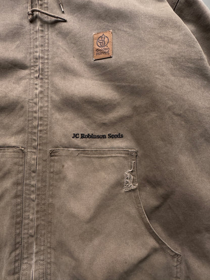 VINTAGE GOLDEN HARVEST FADED GREY ACTIVE JACKET - XL