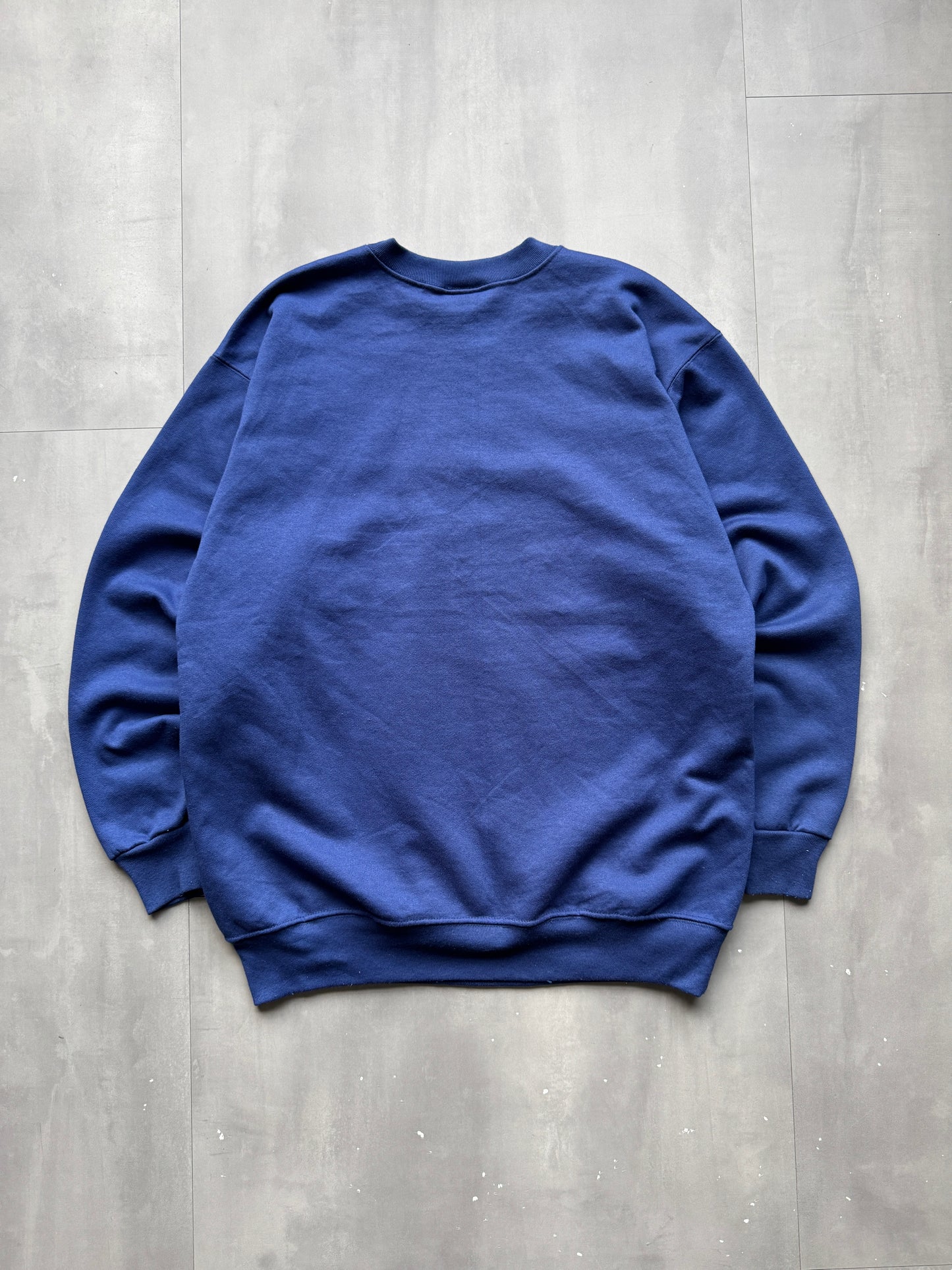 VINTAGE NFL TEAM RATED NEW YORK GIANTS BLUE SWEATER - XL