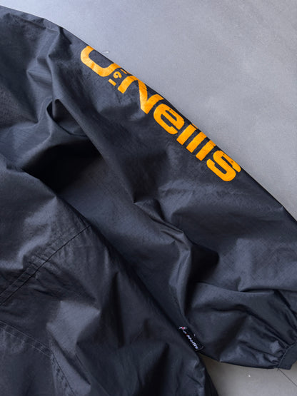 VINTAGE O'NEILLS BLACK WINDBREAKER - S