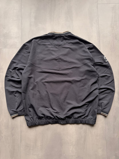 VINTAGE NIKE GOLF TOYOTA BLACK WINDBREAKER - M