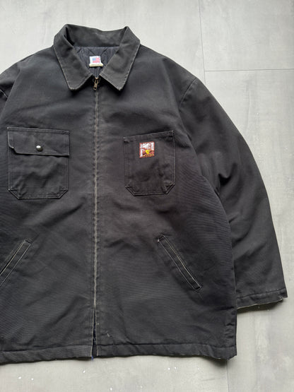 VINTAGE STEINER INDUSTRIES GREY CHORE JACKET - XL