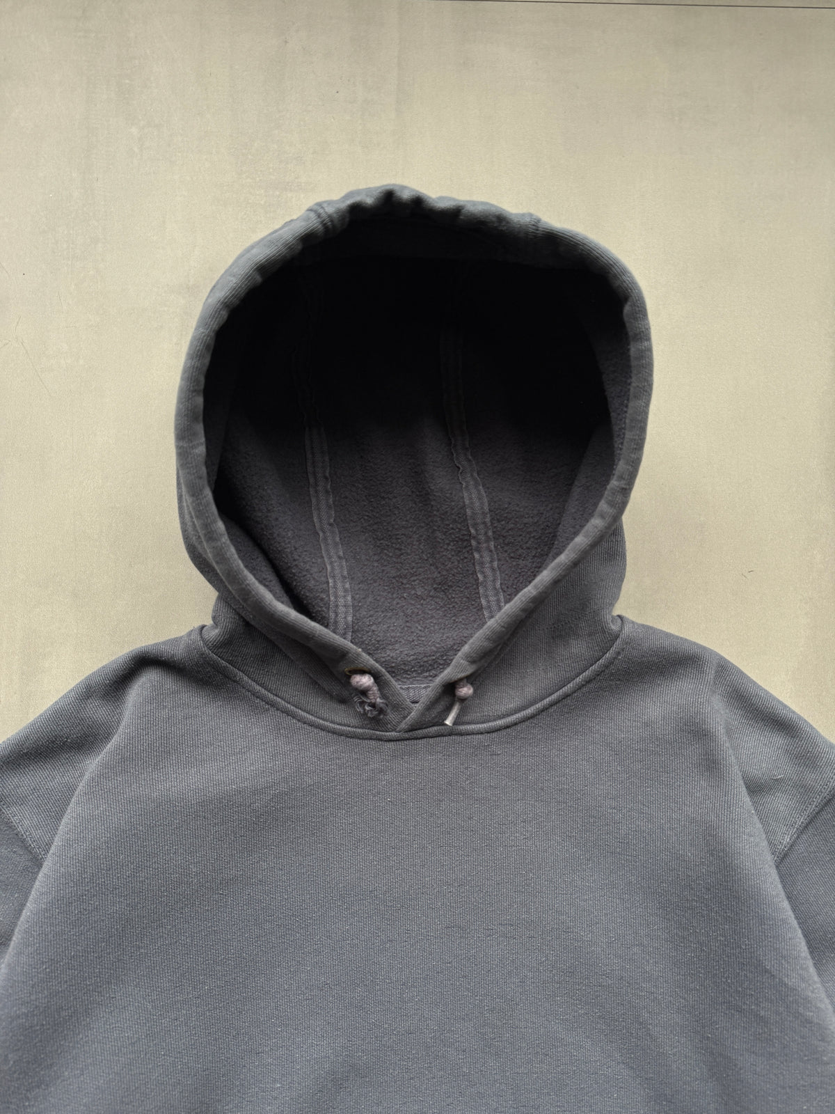 VINTAGE CARHARTT GREY HOODIE - L