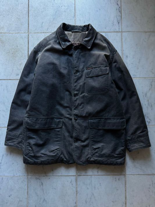 MARLBORO CLASSICS LONG GREY JACKET - XLARGE