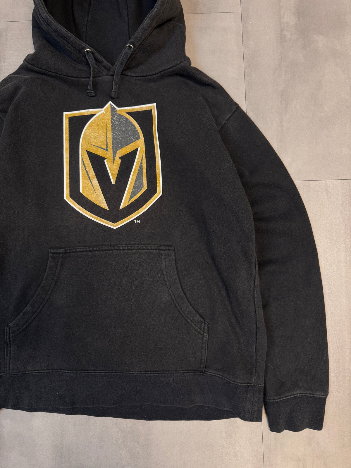 NHL VEGAS GOLDEN KNIGHTS BLACK HOODIE - MEDIUM