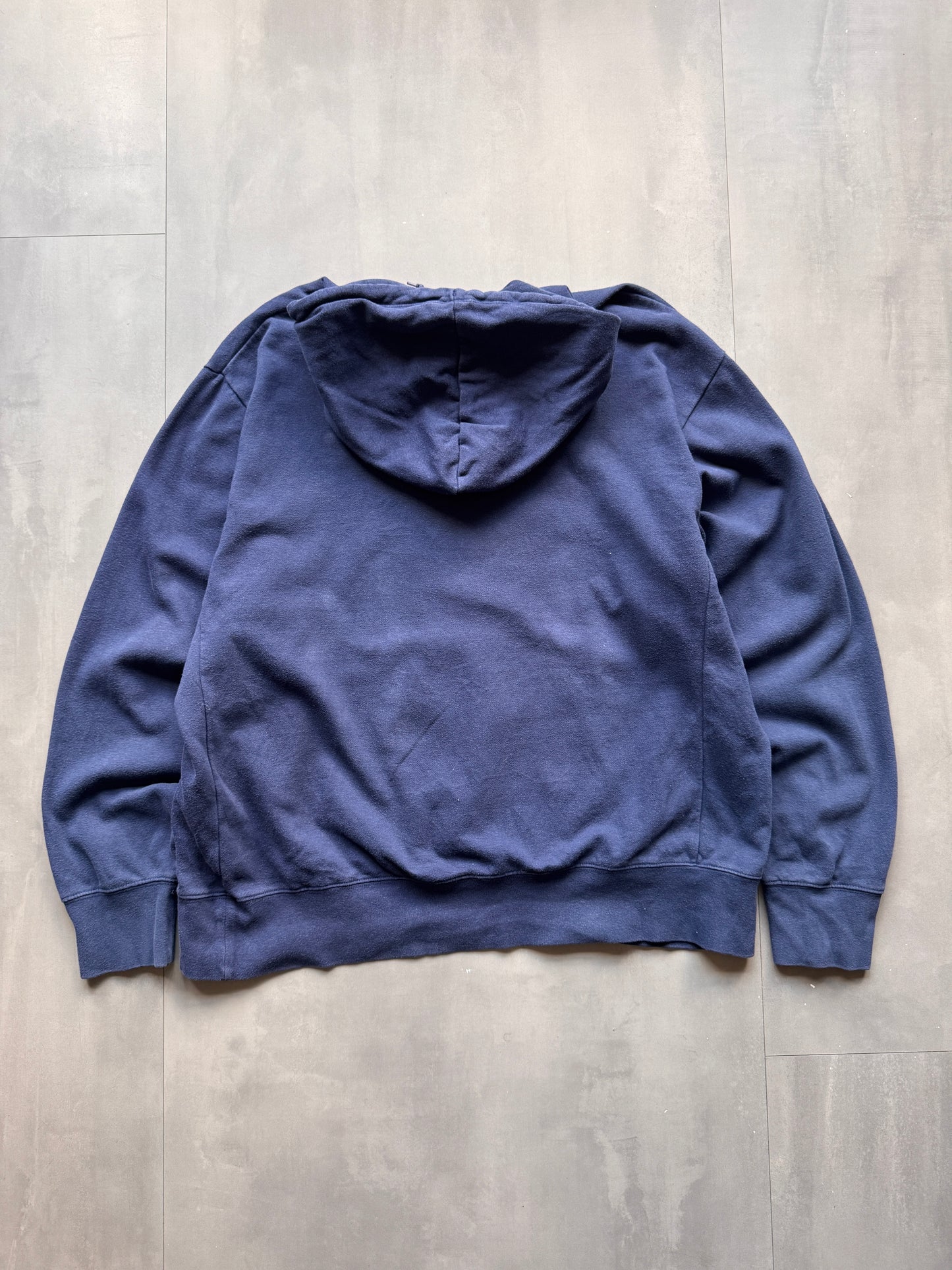 VINTAGE NIKE REDDING KNIGHTS BLUE HOODIE - XL