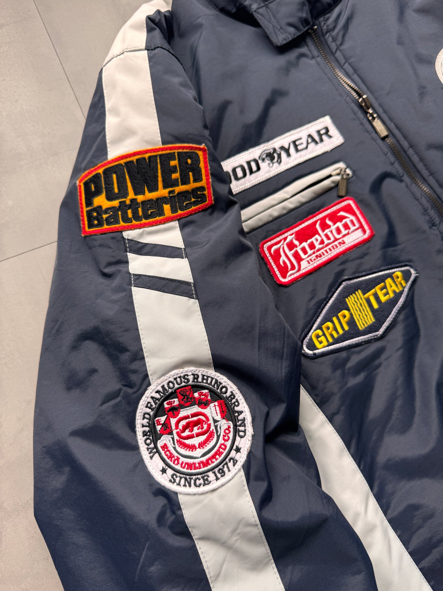 VINTAGE ECKO UNTLD. RACING JACKET - XL