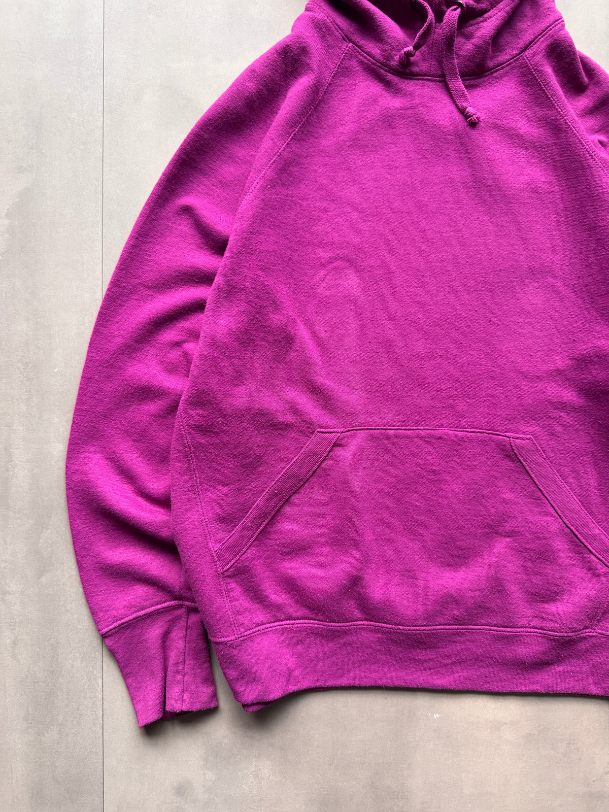 VINTAGE CHAMPION PURPLE HOODIE - S