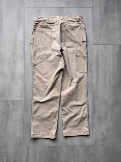 VINTAGE DULUTH TAUPE WORK PANTS - 32