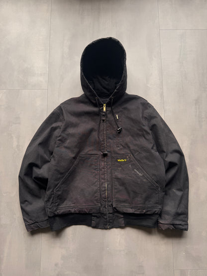VINTAGE WALLS BLACK ACTIVE JACKET - M
