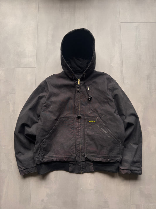 VINTAGE WALLS BLACK ACTIVE JACKET - M