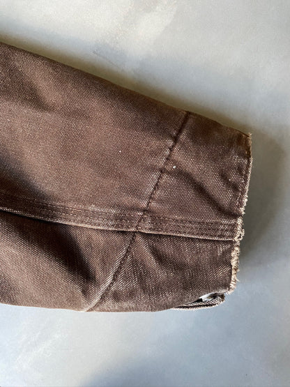 VINTAGE CARHARTT BROWN DETROIT JACKET - L