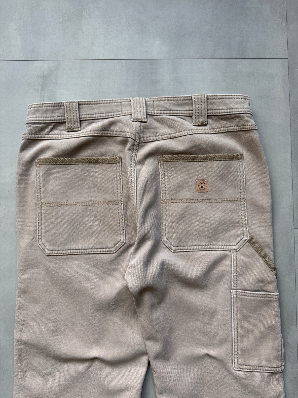 VINTAGE COLEMAN BROWN CARPENTER PANTS - 30