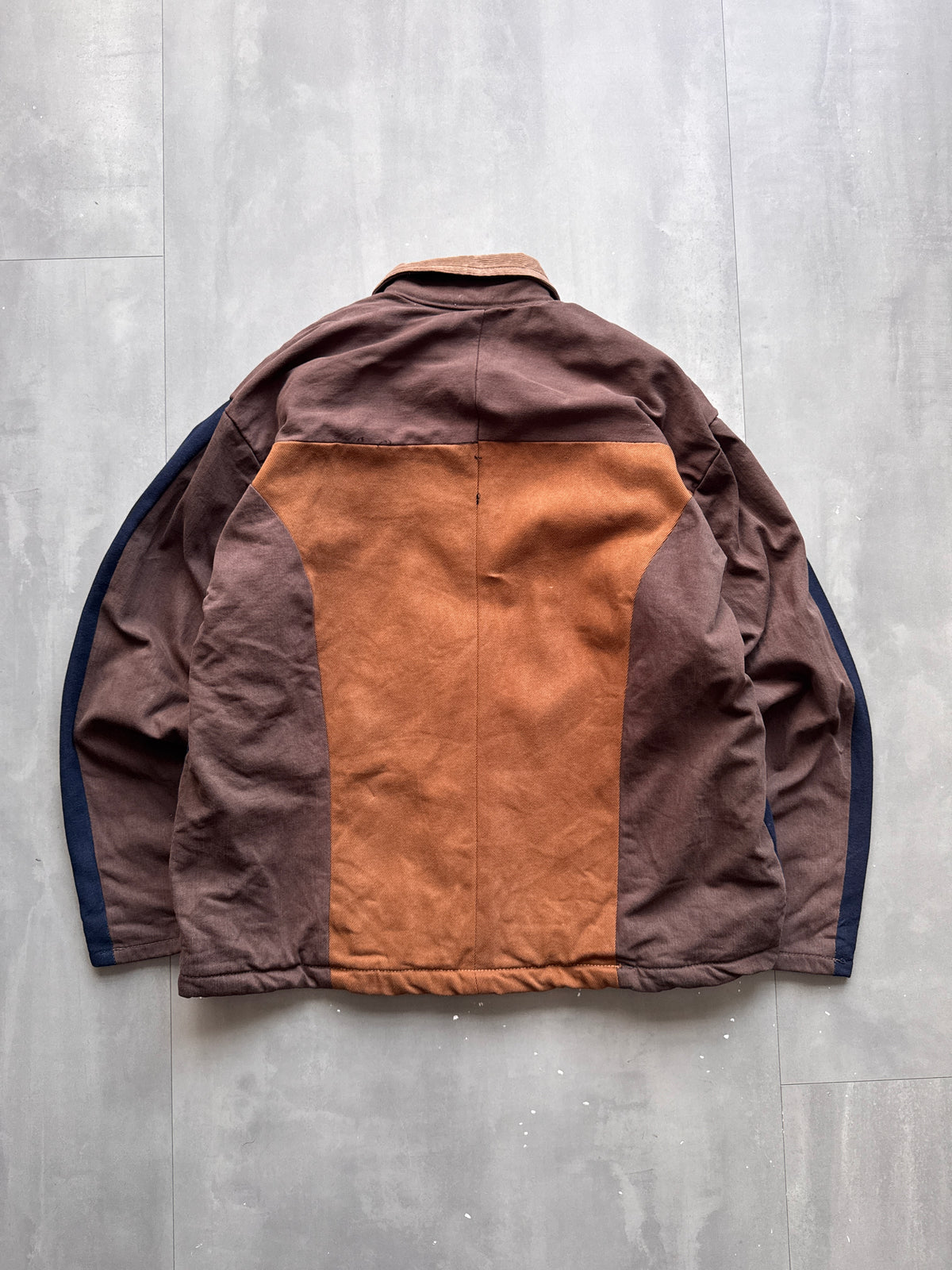 VINTAGE REWORKED CARHARTT MULTICOLOR DETROIT JACKET - L