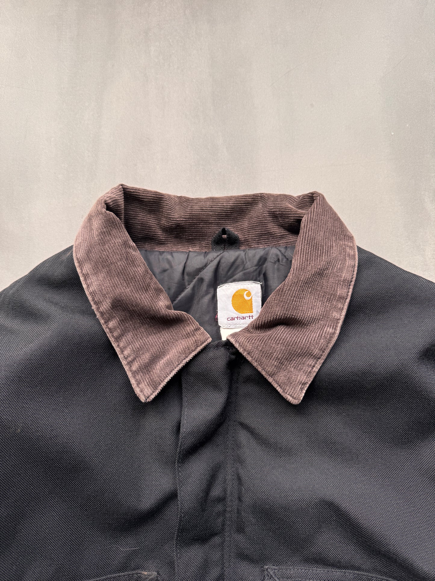 VINTAGE CARHARTT BLACK ARCTIC JACKET - XXL