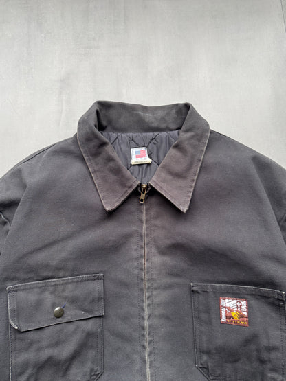 VINTAGE STEINER INDUSTRIES GREY CHORE JACKET - XL