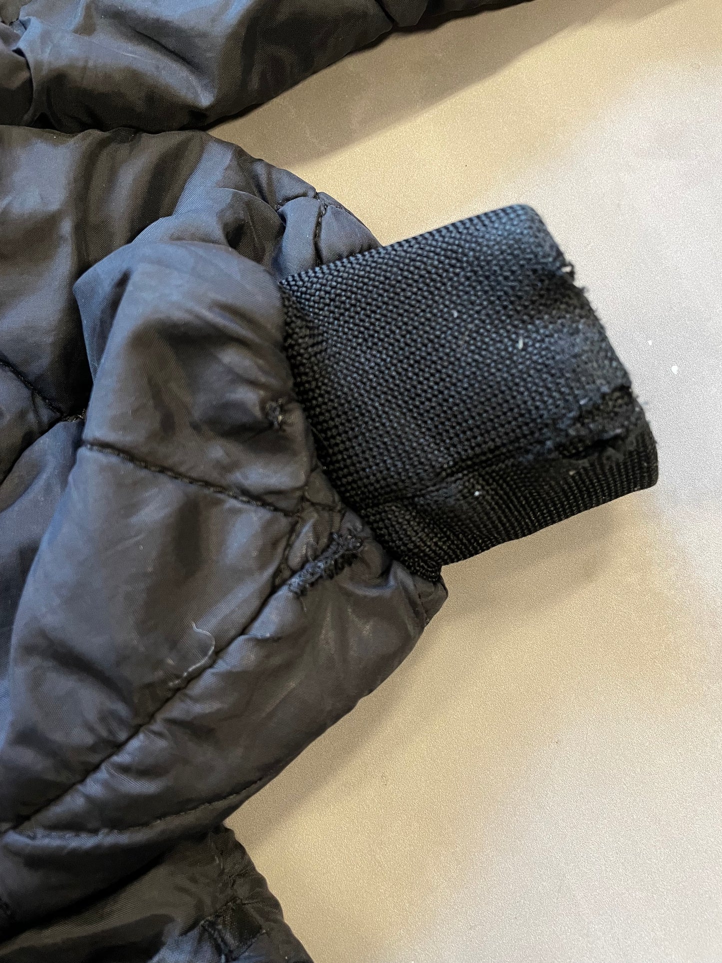 VINTAGE DICKIES BLACK DOWN JACKET - L