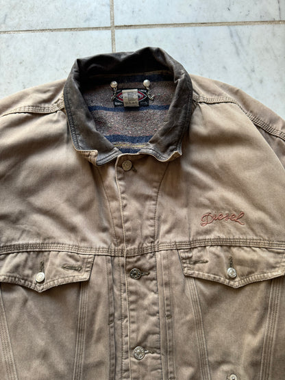 DIESEL INDUSTRY x HARLEY DAVIDSON CORDUROY JACKET - XLARGE