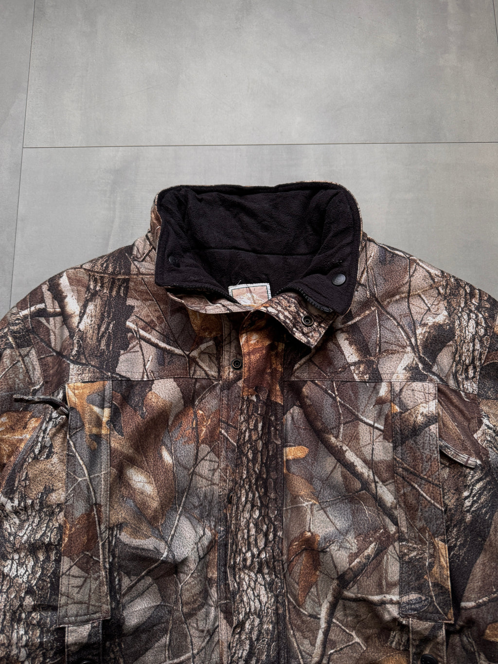 VINTAGE 10x REALTREE HUNTING JACKET - LARGE