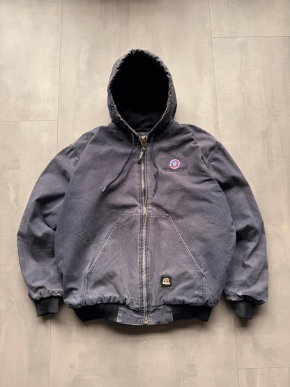 VINTAGE BERNE FADED BLUE ACTIVE JACKET - L