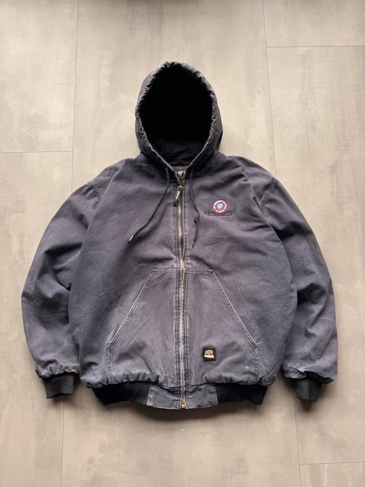 VINTAGE BERNE FADED BLUE ACTIVE JACKET - L