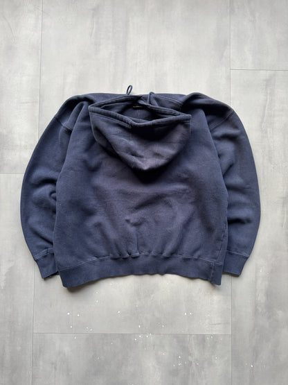 VINTAGE MLB BOSTON RED SOX NAVY HOODIE - M