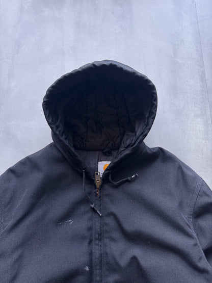 VINTAGE CARHARTT BLACK ACTIVE JACKET - M