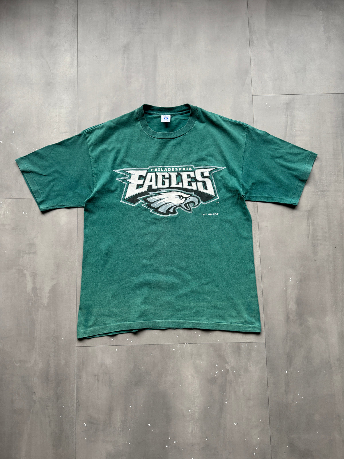 VINTAGE NFL PHILADELPHIA EAGLES GREEN T-SHIRT - XL