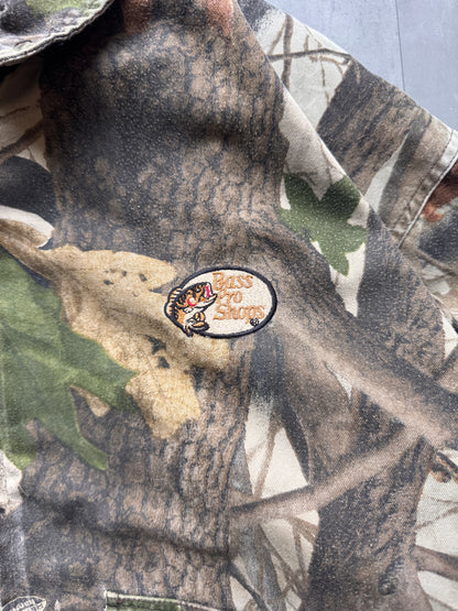 VINTAGE REALTREE BASS PRO SHOPS SANTE FE JACKET - L