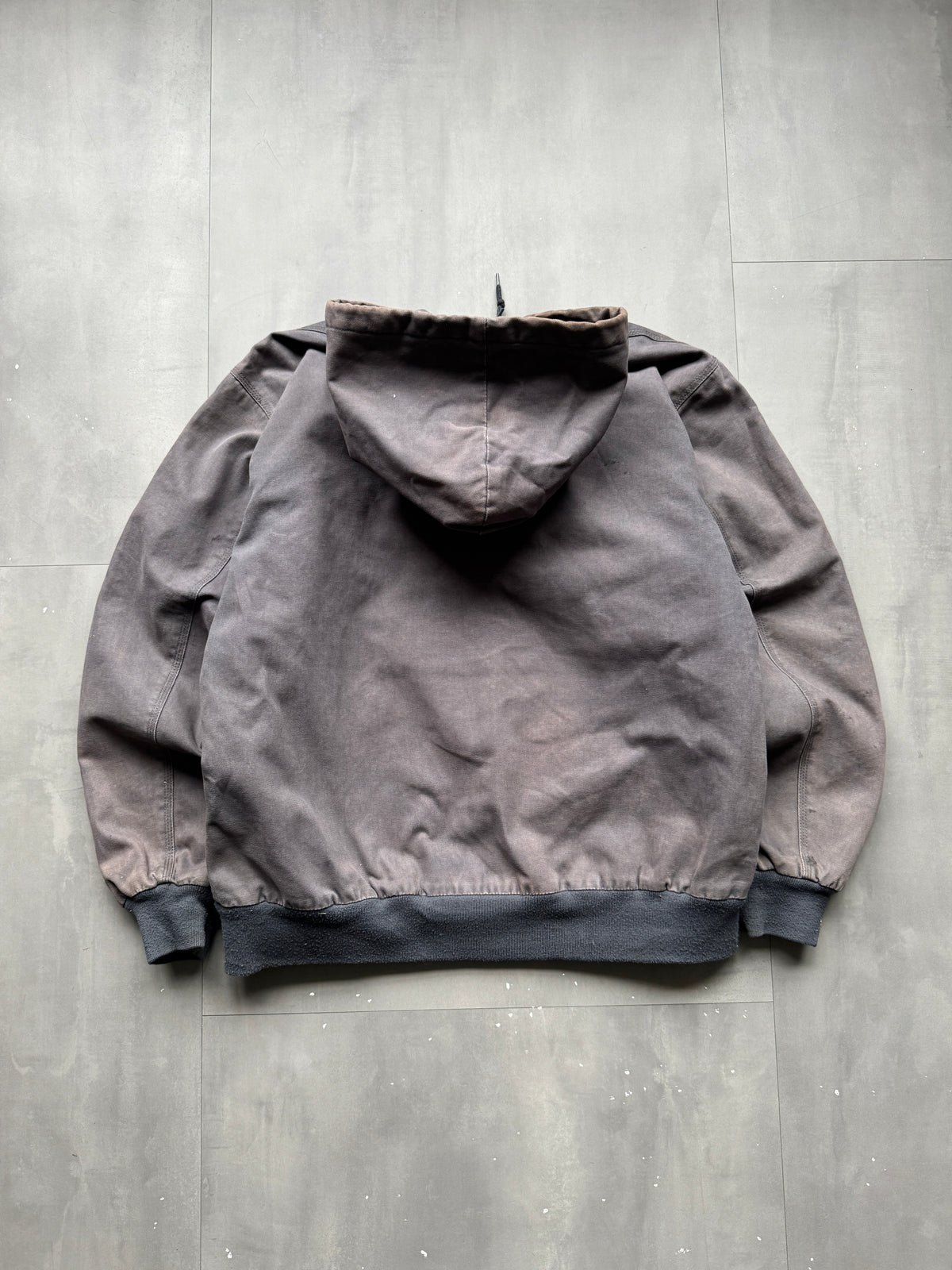 VINTAGE DUNBROOKE FADED GREY ACTIVE JACKET - XL