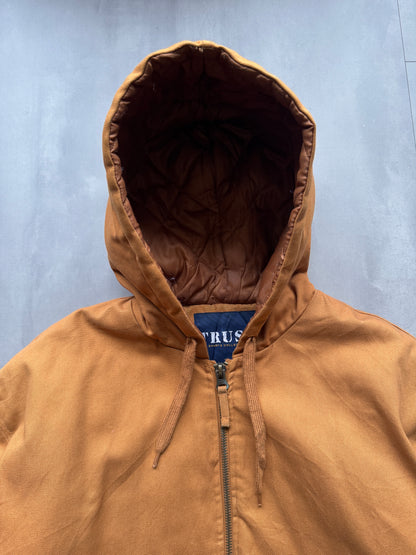 VINTAGE TAN ACTIVE JACKET - XL