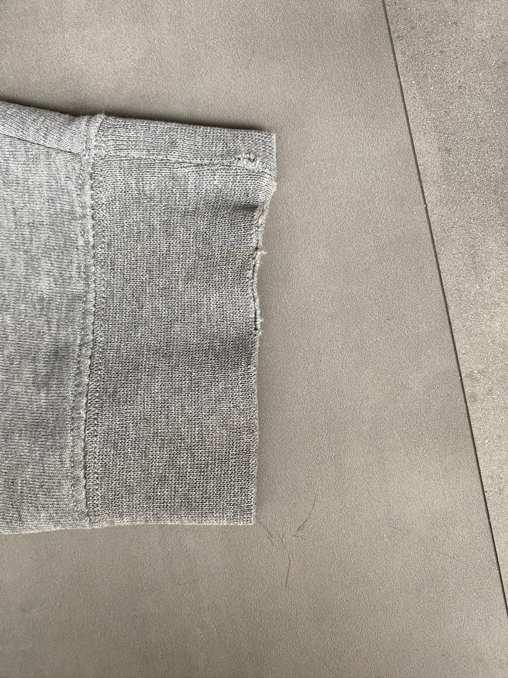 VINTAGE RUSSELL ATHLETIC GREY HOODIE - XL