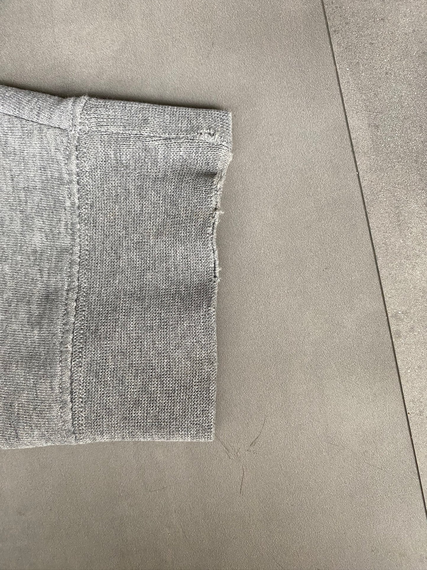 VINTAGE RUSSELL ATHLETIC GREY HOODIE - XL