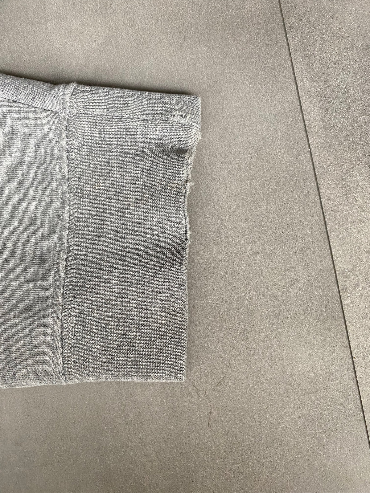 VINTAGE RUSSELL ATHLETIC GREY HOODIE - XL
