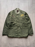 VINTAGE AVIREX LTD. GREEN DOWN JACKET - MEDIUM