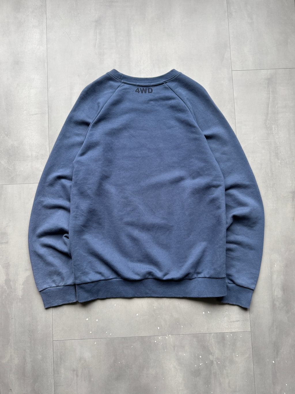 VINTAGE JEEP BLUE SWEATER - S