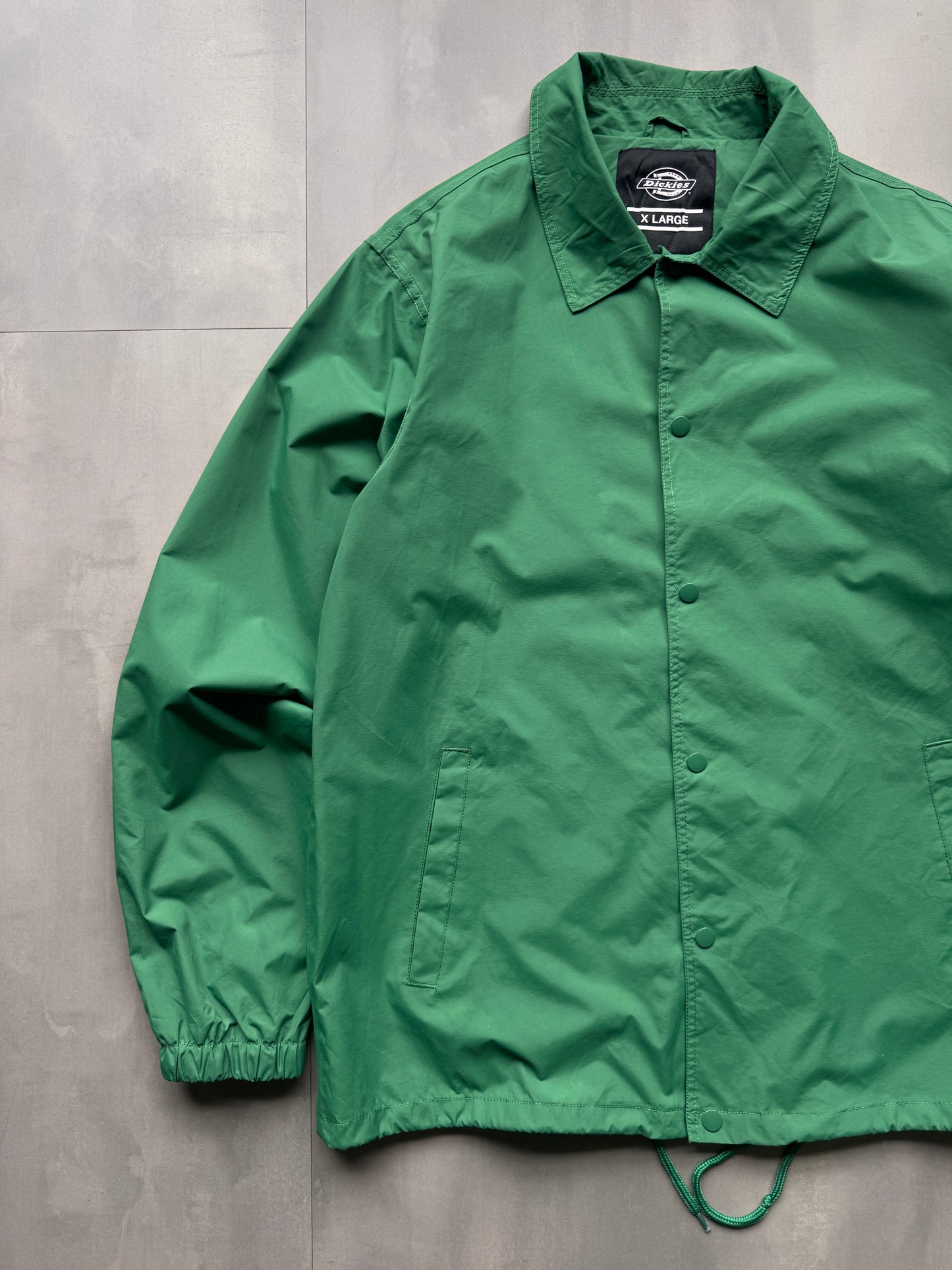 VINTAGE DICKIES LIGHTWEIGHT GREEN JACKET - L