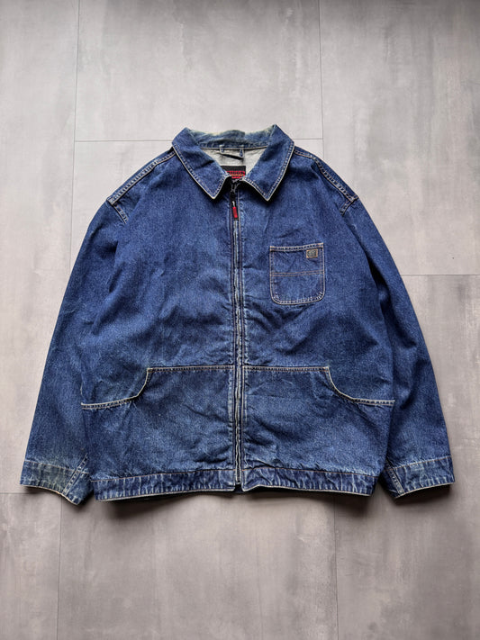 VINTAGE RIGGS BY WRANGLER DENIM WORK JACKET - 4XLARGE