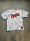 VINTAGE NUTMEG MLB BALTIMORE ORIOLES OFF WHITE TEE - L