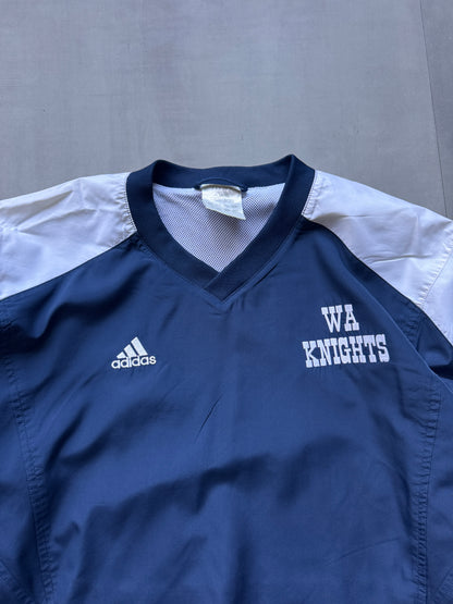 VINTAGE ADIDAS WA KNIGHTS NAVY WINDBREAKER - M