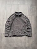 CARHARTT GREY 1/4 ZIP FLEECE - SMALL