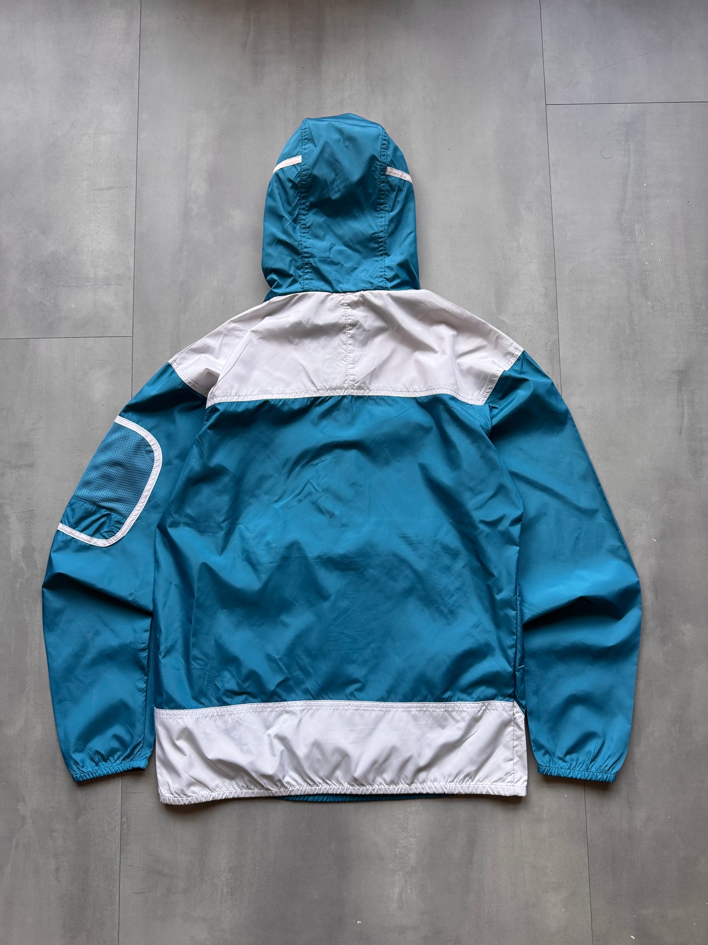 VINTAGE COLUMBIA SPORTSWEAR BLUE LIGHTWEIGHT ANORAK - S