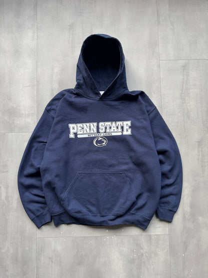VINTAGE PENN STATE HOODIE NAVY - M