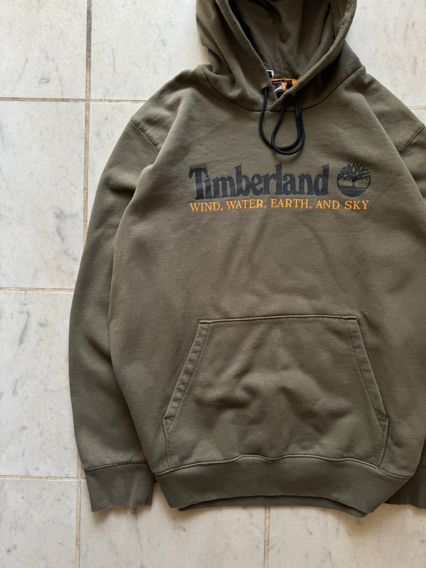 TIMBERLAND GREEN HOODIE - LARGE