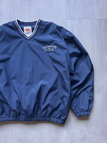 VINTAGE HARD ROCK CAFE FORT LAUDERDALE NAVY WINDBREAKER - XL