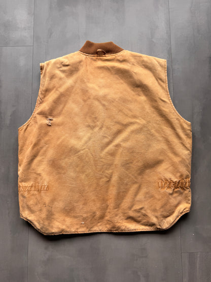 VINTAGE WALLS BLIZZARD PRUF TAN WORKWEAR GILET - XXL