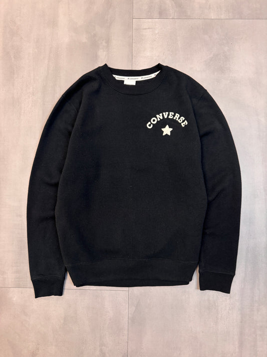 CONVERSE BLACK SWEATER - SMALL/MEDIUM